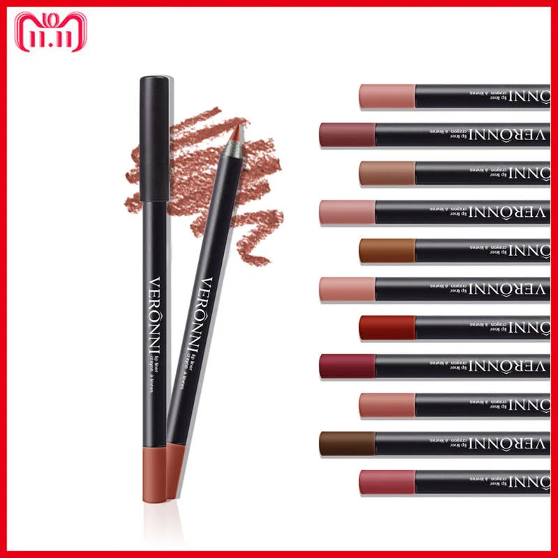 12 Colors / Set Matte Nude Makeup Lip Liner Waterproof Durable Natural Lip Contour Sexy Lip Pencil Set Tool Lipstick Lip Gloss
12 Colors / Set Matte Nude Makeup Lip Liner Waterproof Durable Natural Lip Contour Sexy Lip Pencil Set Tool Lipstick Lip Gloss
