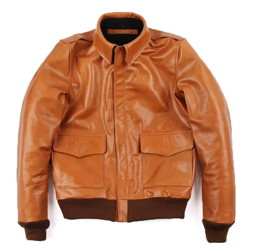 Free shipping,Brand orange men 100% genuine leather Jackets,casual slim classic A2 Oil wax cow leather jacket,quality.sales
Free shipping,Brand orange men 100% genuine leather Jackets,casual slim classic A2 Oil wax cow leather jacket,quality.sales