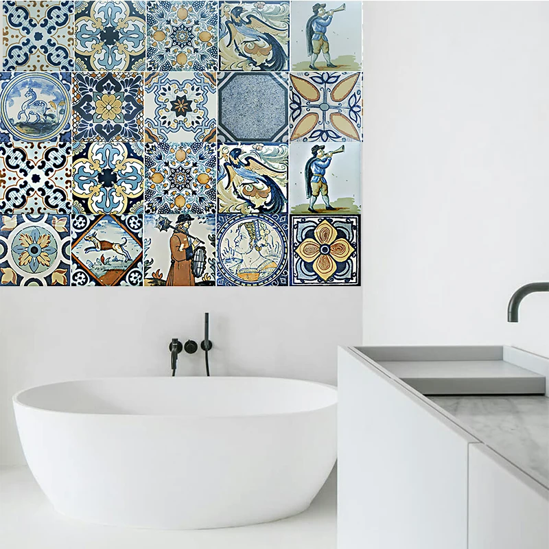 DIY Hand Painted Style Mosaic Wall Stickers Waist Line Kitchen Adhesive Bathroom Toilet Waterproof PVC Wall Sticker
DIY Hand Painted Style Mosaic Wall Stickers Waist Line Kitchen Adhesive Bathroom Toilet Waterproof PVC Wall Sticker