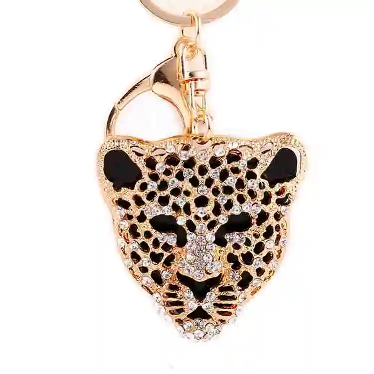 Large sales alloy leopard key chain button/lady's bag/car keys/in-car decoration pendant jewellery Findings
Large sales alloy leopard key chain button/lady's bag/car keys/in-car decoration pendant jewellery Findings