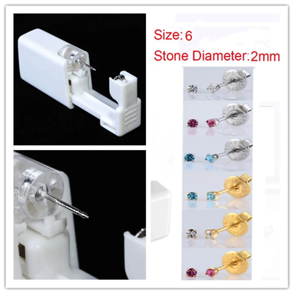 2019 2mm New Shinning Disposable Sterile Body Ear Nose lip Piercing Kit Tool Super Cool
2019 2mm New Shinning Disposable Sterile Body Ear Nose lip Piercing Kit Tool Super Cool