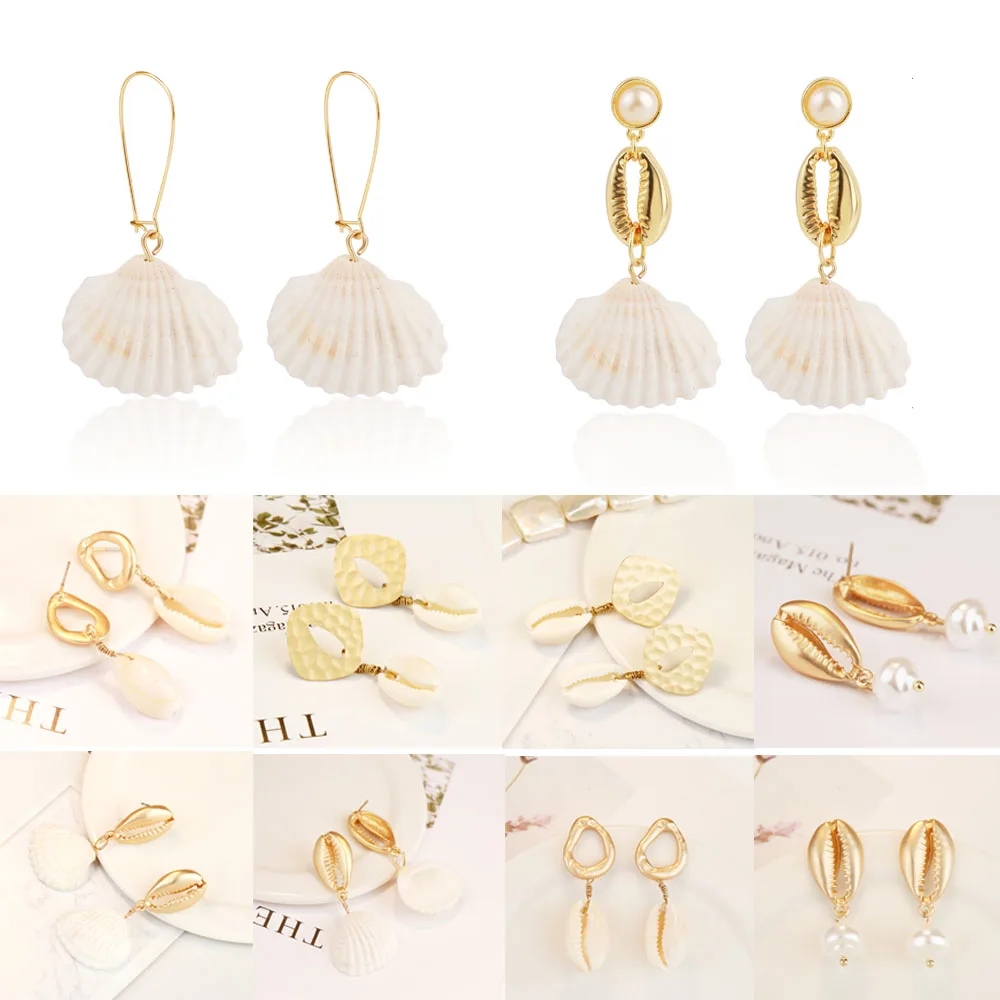 1Pair Fashion Women Sea Shell Pendant Earrings Statement Weddings Party Irregular Geometric Jewelry Gift Hot Sale
1Pair Fashion Women Sea Shell Pendant Earrings Statement Weddings Party Irregular Geometric Jewelry Gift Hot Sale