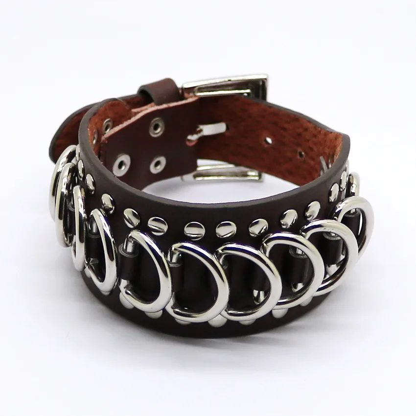 2020 Retro Jewelry Wholesale Leather Bracelets New Men's Fashion Casual Men's Bracelet Punk Bangle Bracelet Pulseira
2020 Retro Jewelry Wholesale Leather Bracelets New Men's Fashion Casual Men's Bracelet Punk Bangle Bracelet Pulseira