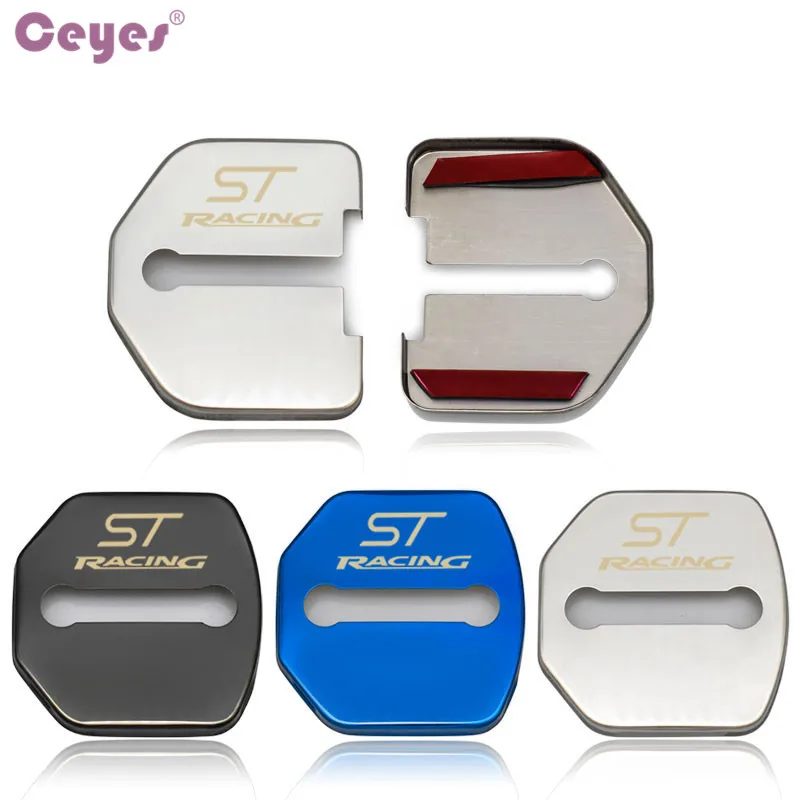 Ceyes Car Styling Auto Door Lock Protective Cover Case For Ford ST Racing Focus 3 MK3 For RS Kuga Decoration Buckle Car-Styling
Ceyes Car Styling Auto Door Lock Protective Cover Case For Ford ST Racing Focus 3 MK3 For RS Kuga Decoration Buckle Car-Styling
