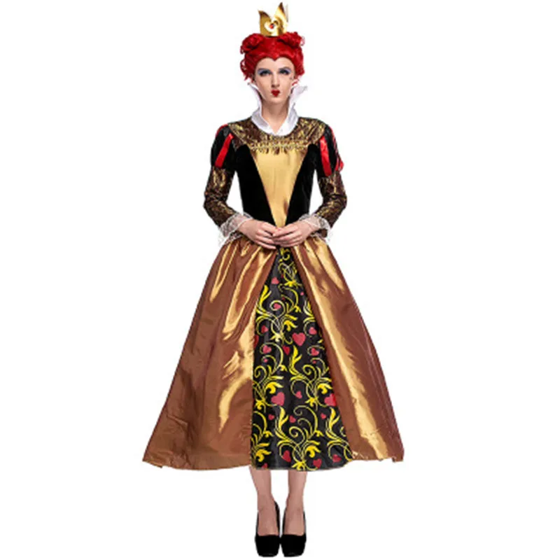 DropShipping Custom Made New High Quality Alice In Wonderland The Red Queen costume dress adult women Halloween Cosplay Costume
DropShipping Custom Made New High Quality Alice In Wonderland The Red Queen costume dress adult women Halloween Cosplay Costume