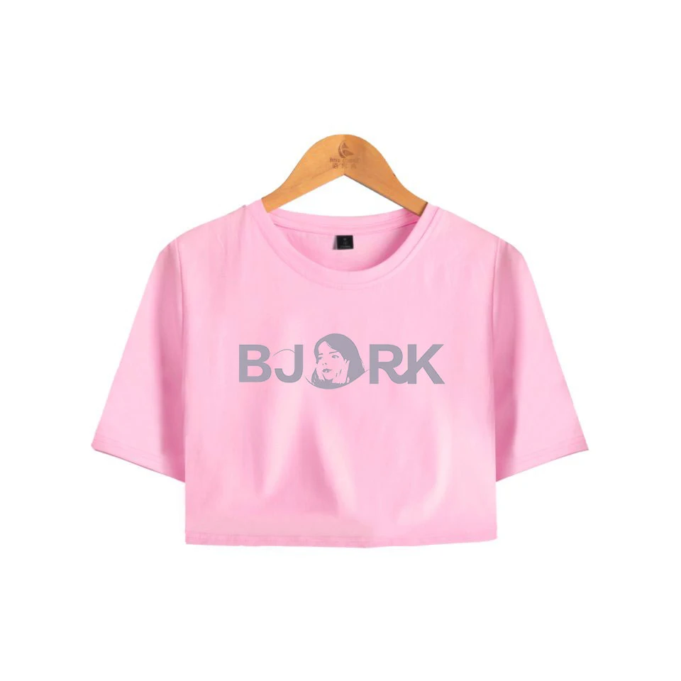 Bjork Exposed navel T-shirts Women Harajuku Summer Fashion New Short Sleeve Bjork Exposed navel t shirt women's white Tees
Bjork Exposed navel T-shirts Women Harajuku Summer Fashion New Short Sleeve Bjork Exposed navel t shirt women's white Tees