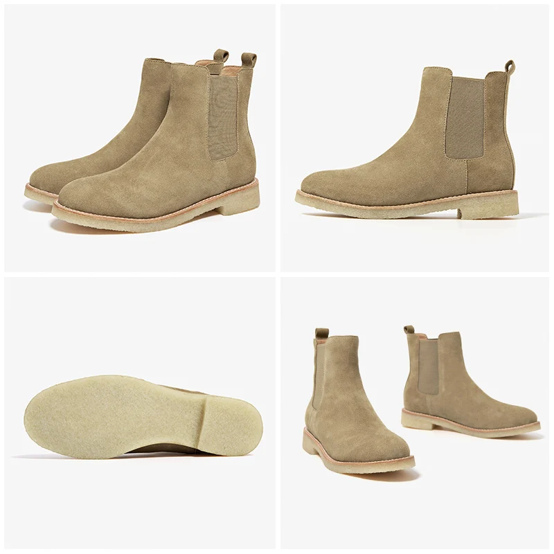 BeauToday Chelsea Boot Women Cow Suede Leather Round Toe Autumn Winter Short Plush Fashion Lady Ankle Boots Handmade 03081
BeauToday Chelsea Boot Women Cow Suede Leather Round Toe Autumn Winter Short Plush Fashion Lady Ankle Boots Handmade 03081