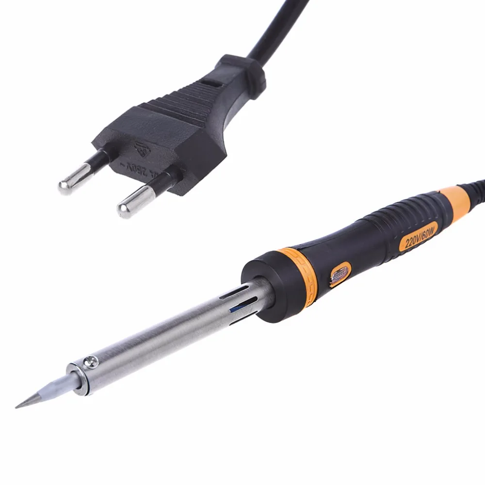 60W 220V Electric Soldering Iron Heating Tool Lightweight Soldering Hot Iron Welding 26 CM With EU Plug
60W 220V Electric Soldering Iron Heating Tool Lightweight Soldering Hot Iron Welding 26 CM With EU Plug