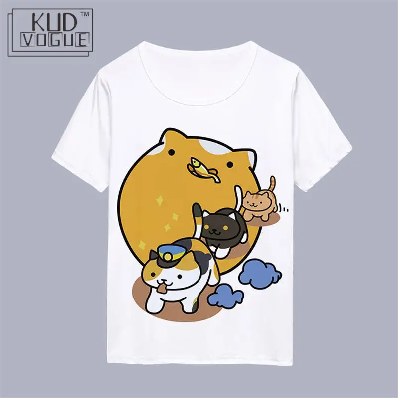 Женская футболка Kawaii с коротким рукавом Лолита летние топы японское аниме