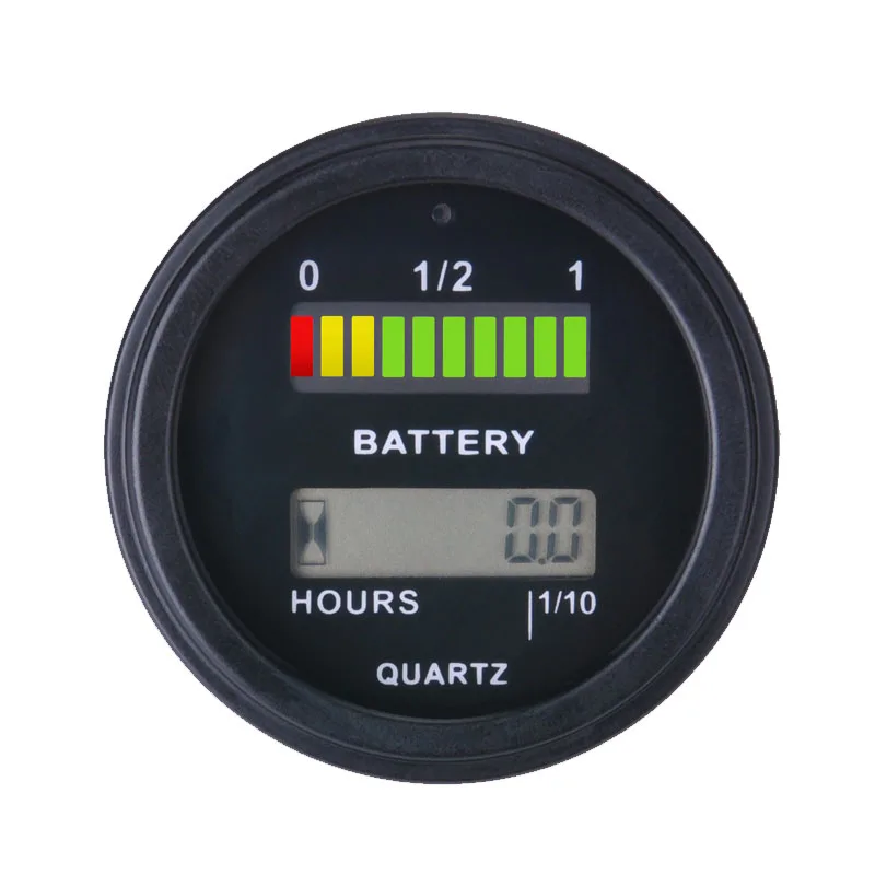 Battery Gauge Battery AGM GEL VOLT Meter Battery Indicator with Hour Meter FOR Motorcycle ATV Tractor cleaning machine RL-BI011
Battery Gauge Battery AGM GEL VOLT Meter Battery Indicator with Hour Meter FOR Motorcycle ATV Tractor cleaning machine RL-BI011