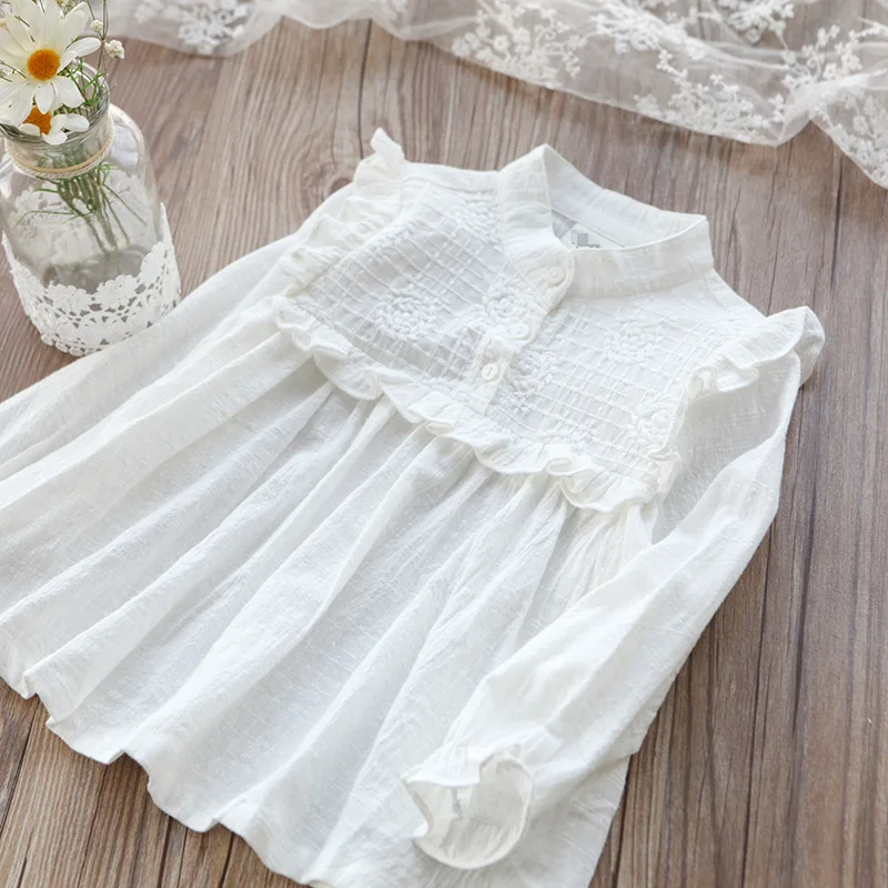 Girls Blouse White Shirts Cotton Ruffle Shirt 2019 Autumn Long Sleeve Baby Clothes Child Kids Baby Toddler Tops 2 3 4 5 6 7 Year
Girls Blouse White Shirts Cotton Ruffle Shirt 2019 Autumn Long Sleeve Baby Clothes Child Kids Baby Toddler Tops 2 3 4 5 6 7 Year