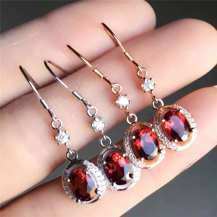 KJJEAXCMY fine jewelry 925 pure silver inlaid with natural long pomegranate stone earrings jewelry
KJJEAXCMY fine jewelry 925 pure silver inlaid with natural long pomegranate stone earrings jewelry