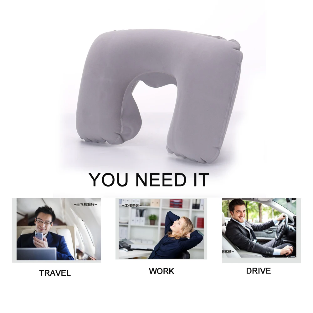 U-shape Pillow Neck U Inflatable Travel Cushion Shaped Rest Head Air Soft Support
U-shape Pillow Neck U Inflatable Travel Cushion Shaped Rest Head Air Soft Support