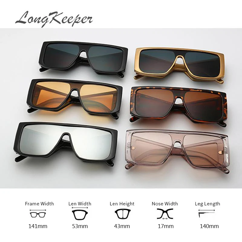 LongKeeper Big Frame Steampunk Sunglasses Men Oversize Fashion Sun Glasses Square Mirror Male Oculos Gafas de sol feminino UV400
LongKeeper Big Frame Steampunk Sunglasses Men Oversize Fashion Sun Glasses Square Mirror Male Oculos Gafas de sol feminino UV400