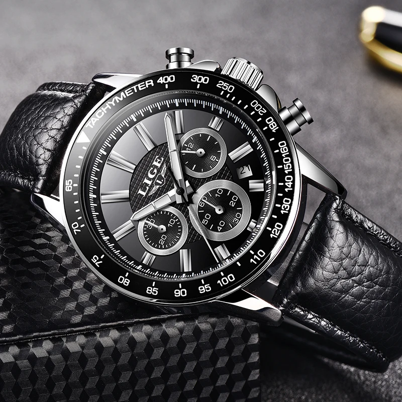 LIGE Luxury Brand Waterproof Military Sport Watches Men Silver Steel Calendar Quartz Analog Watch Clock Relogios Masculinos XFCS
LIGE Luxury Brand Waterproof Military Sport Watches Men Silver Steel Calendar Quartz Analog Watch Clock Relogios Masculinos XFCS