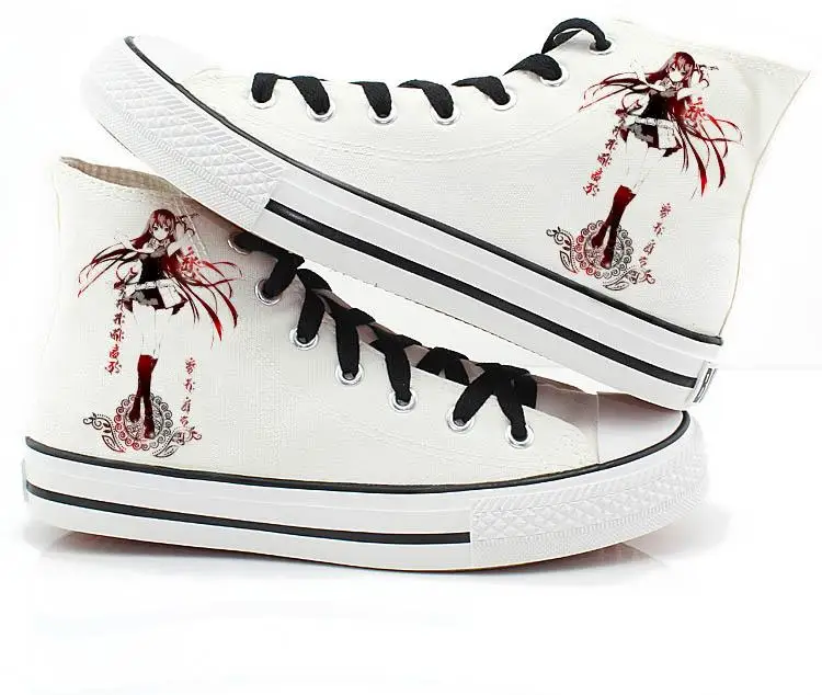 High-Q Unisex Anime Akame ga KILL! Plimsolls Canvas shoes rope soled shoes Cosplay Tatsumi Akame Canvas Shoes Casual Shoes
High-Q Unisex Anime Akame ga KILL! Plimsolls Canvas shoes rope soled shoes Cosplay Tatsumi Akame Canvas Shoes Casual Shoes