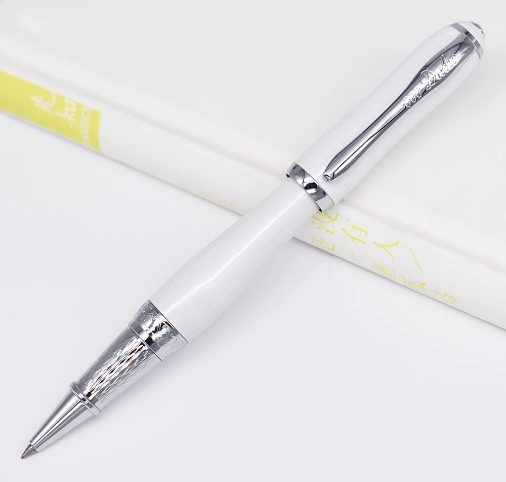 Duke Elegant Rollerball Pen Classic Writing Gift Pen , White Color Business Office Home Supplies
Duke Elegant Rollerball Pen Classic Writing Gift Pen , White Color Business Office Home Supplies