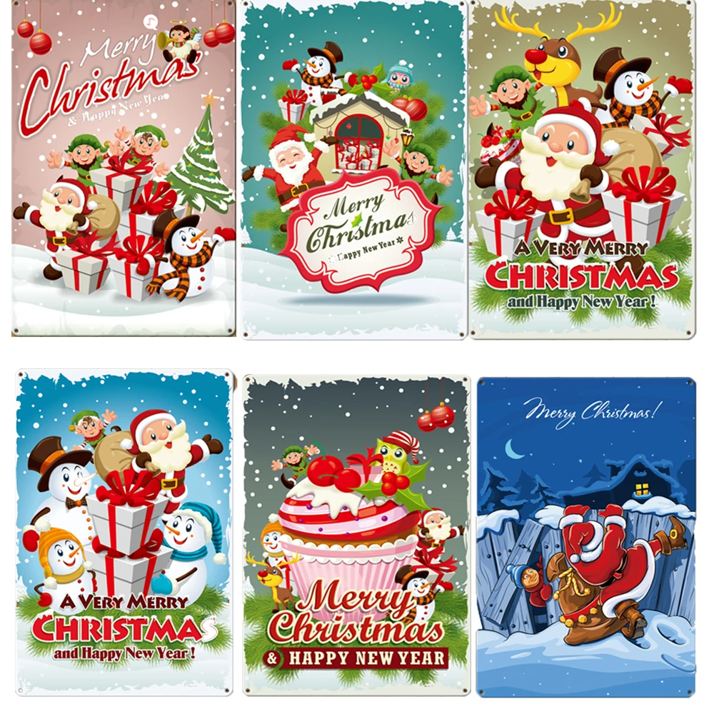 Santa Claus Metal Tin Signs Poster Christmas Decoration Home Mall Party Wall Decoration 20x30cm
Santa Claus Metal Tin Signs Poster Christmas Decoration Home Mall Party Wall Decoration 20x30cm