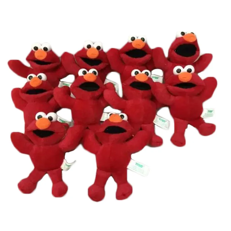 10 шт./лот Улица Сезам Elmo печенье монстр мягкая плюшевая игрушка пандант Мягкая