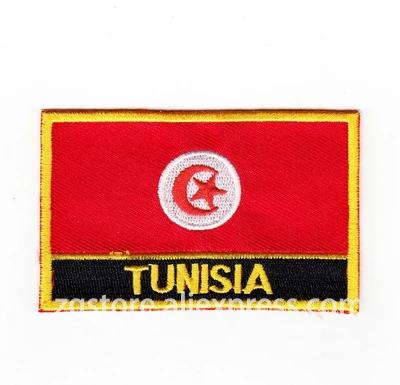 Embroidery Patches National flag Tunisia Flag Patches Iron on 8.0x5.0cm Custom Patches
Embroidery Patches National flag Tunisia Flag Patches Iron on 8.0x5.0cm Custom Patches