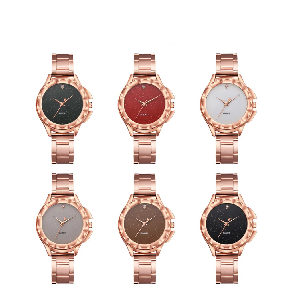 Luxury Watch Women Rose Gold Temperament Fashion Steel Belt Ladies Diamond Men and Women Gift Quartz Watch montres femmes #03
Luxury Watch Women Rose Gold Temperament Fashion Steel Belt Ladies Diamond Men and Women Gift Quartz Watch montres femmes #03