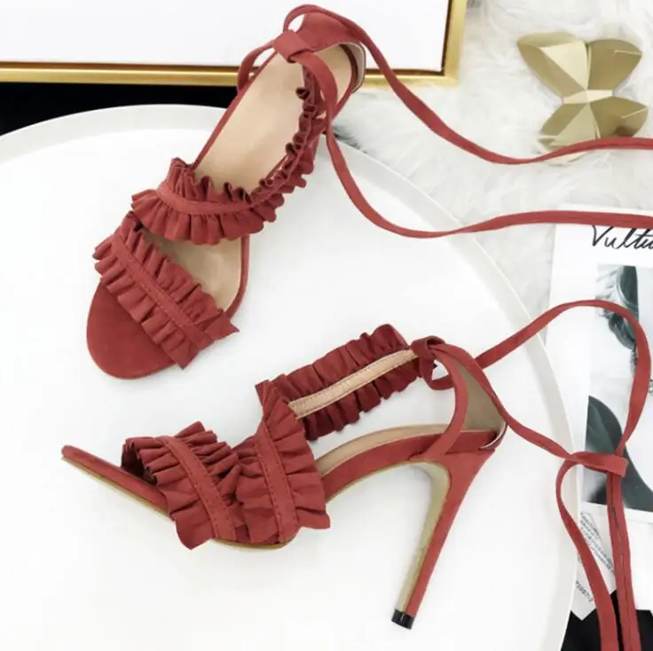 Hot Fashion sexy White/wine red /red Genuine leatgher Shoe Peep Toe Thin heels women Shoes Cross-tied Cover Heel women's sandals
Hot Fashion sexy White/wine red /red Genuine leatgher Shoe Peep Toe Thin heels women Shoes Cross-tied Cover Heel women's sandals