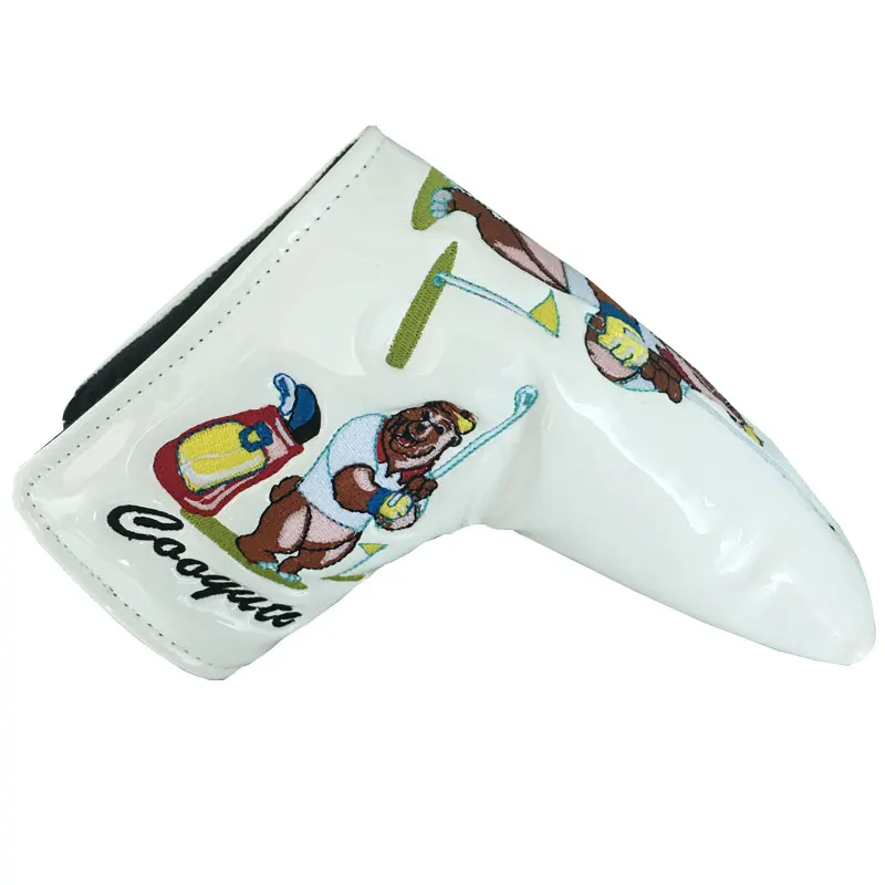 Cooyute New Clubs head Cover Skull T Golf Putter head Cover high quality PU white Unisex Golf headcover
Cooyute New Clubs head Cover Skull T Golf Putter head Cover high quality PU white Unisex Golf headcover