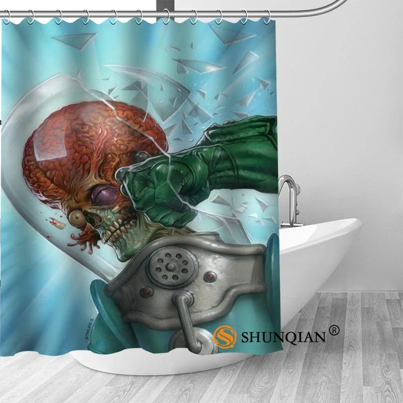 Custom mars attacks Bath Curtain Fabric Modern Shower Curtain bathroom beautiful Curtains Bath decor
Custom mars attacks Bath Curtain Fabric Modern Shower Curtain bathroom beautiful Curtains Bath decor