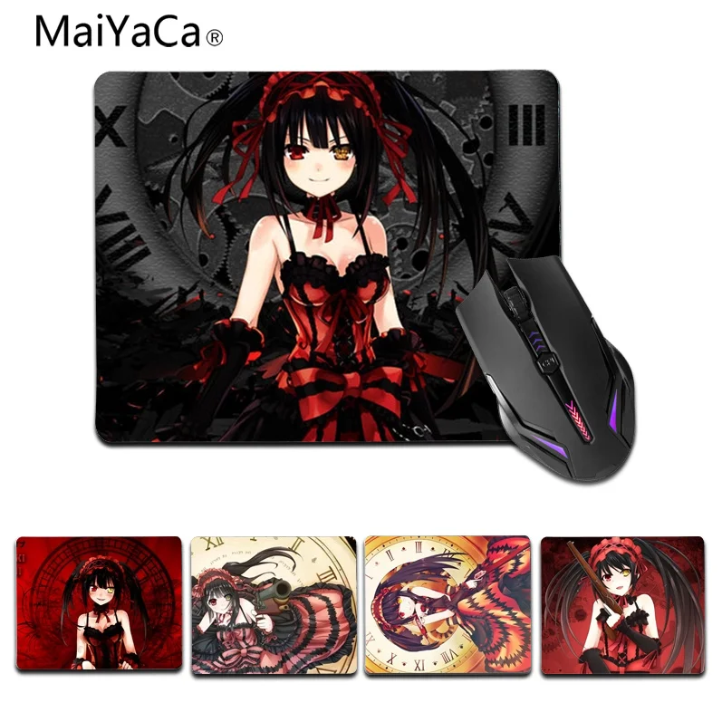 MaiYaCa Funny Date a live Kurumi Tokisaki gamer play mats Rubber Mouse pad Size for 180x220x2mm and 250x290x2mm Small Mousepad
MaiYaCa Funny Date a live Kurumi Tokisaki gamer play mats Rubber Mouse pad Size for 180x220x2mm and 250x290x2mm Small Mousepad