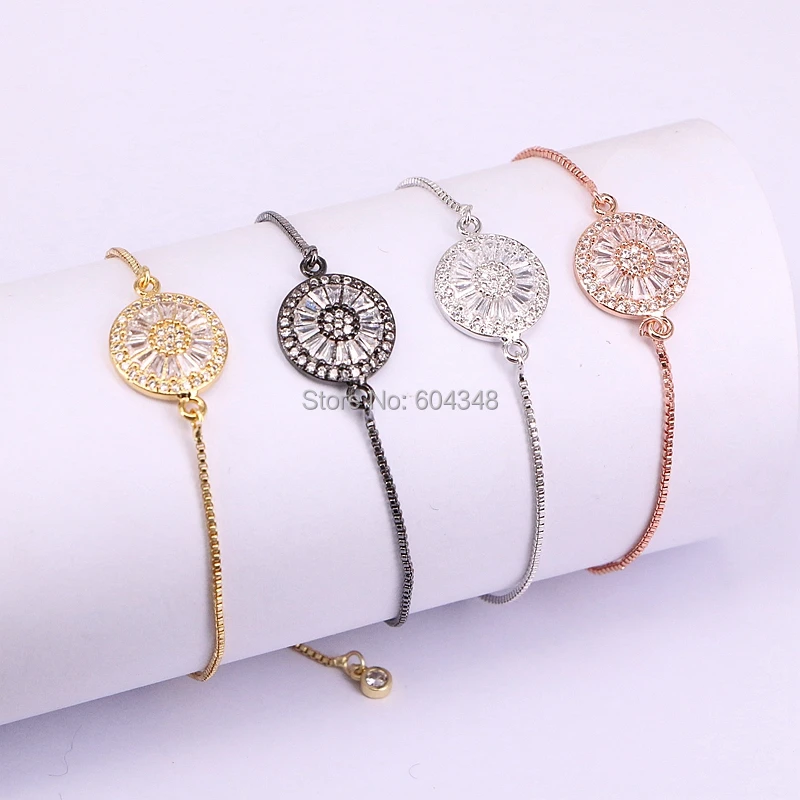 10 шт ZYZ184-8487 4 цвета Классический микро проложить CZ круглый разъем Шарм браслет модные ювелирные изделия
10 шт ZYZ184-8487 4 цвета Классический микро проложить CZ круглый разъем Шарм браслет модные ювелирные изделия