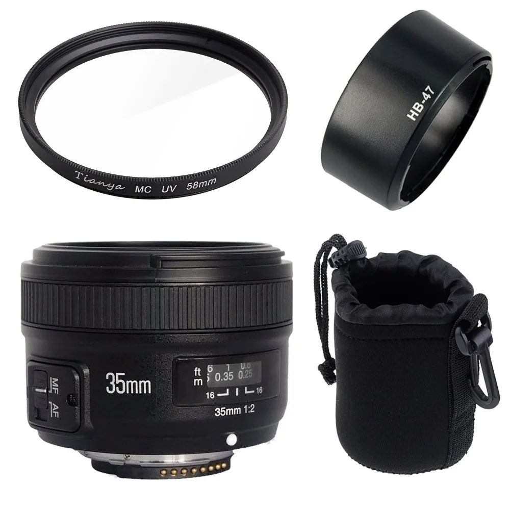 Yongnuo YN35mm F2N lens Wide-angle Large Aperture Fixed Auto Focus Lens For Nikon D7100 D3200 D3300 D3100 D5200 D90
Yongnuo YN35mm F2N lens Wide-angle Large Aperture Fixed Auto Focus Lens For Nikon D7100 D3200 D3300 D3100 D5200 D90
