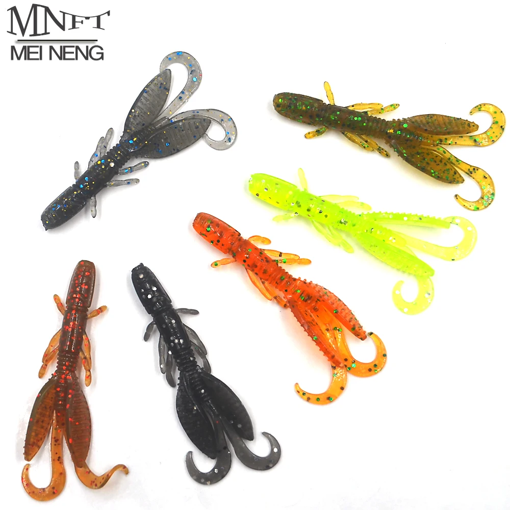 MNFT 120Pcs 58mm/1.2g Soft Shrimp Lures Fishing Jig Wobbler Swivel Rubber Lure Fishing Artificial Lure Swimbait Kerevit Lures
MNFT 120Pcs 58mm/1.2g Soft Shrimp Lures Fishing Jig Wobbler Swivel Rubber Lure Fishing Artificial Lure Swimbait Kerevit Lures