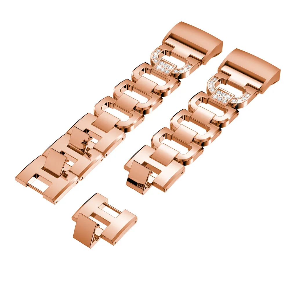 Luxury Metal Bracelets Watchband For Fitbit Charge 3 bands Rhinestone watches Straps For Fitbit Charge 3 Wristband with tool
Luxury Metal Bracelets Watchband For Fitbit Charge 3 bands Rhinestone watches Straps For Fitbit Charge 3 Wristband with tool