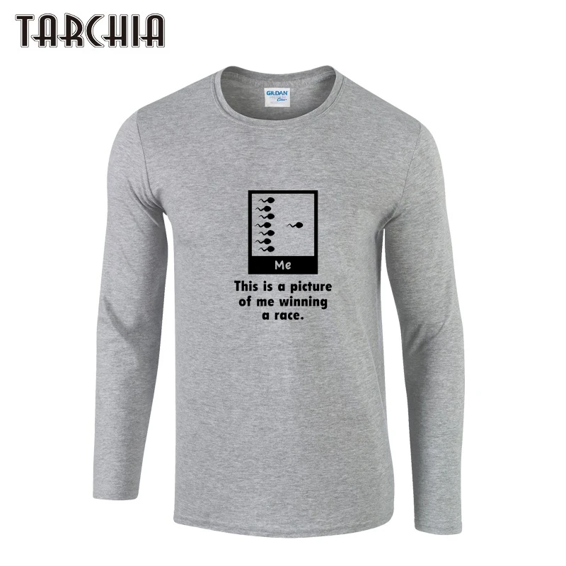 Мужская хлопковая футболка TARCHIA, Классическая приталенная Повседневная футболка с длинным рукавом и круглым вырезом, осень 2021
Мужская хлопковая футболка TARCHIA, Классическая приталенная Повседневная футболка с длинным рукавом и круглым вырезом, осень 2021