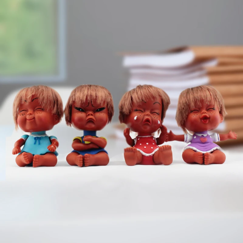 Cute Smile / Angry / Cry / Laugh Expression Vinyl Doll Christmas New Year Gifts Wholesale T235A/B/C/D
Cute Smile / Angry / Cry / Laugh Expression Vinyl Doll Christmas New Year Gifts Wholesale T235A/B/C/D