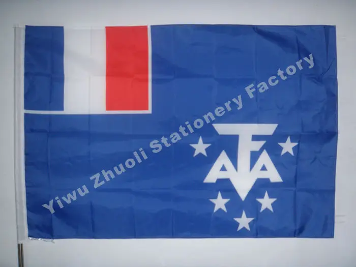 French Southern And Antarctic Lands Flag 150X90cm (3x5FT) 100D Polyester High Quality Banner Ensign Free Shipping
French Southern And Antarctic Lands Flag 150X90cm (3x5FT) 100D Polyester High Quality Banner Ensign Free Shipping