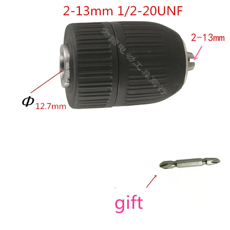 Drill Chuck Keyless 2-13mm 1/2-20UNF Replace for MAKITA WORX 9.6V 12V 14.4V 763185-0 6270D 6270DWE 6271DWE 6271DWPE 766002-3
Drill Chuck Keyless 2-13mm 1/2-20UNF Replace for MAKITA WORX 9.6V 12V 14.4V 763185-0 6270D 6270DWE 6271DWE 6271DWPE 766002-3