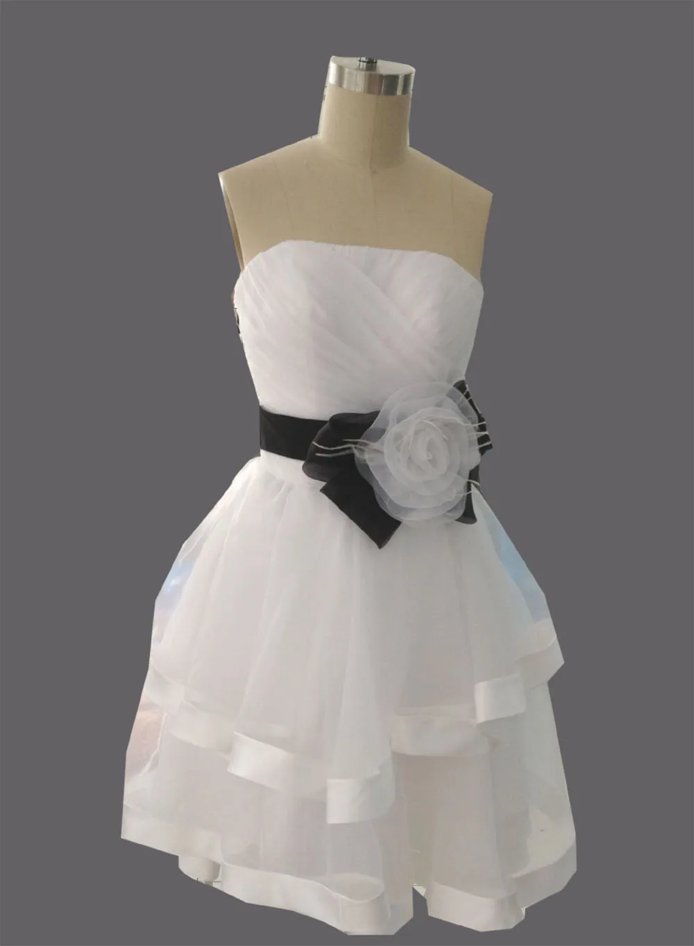 strapless sweetheart black sash short cocktail prom party dresses 2019 new styles custom make
strapless sweetheart black sash short cocktail prom party dresses 2019 new styles custom make