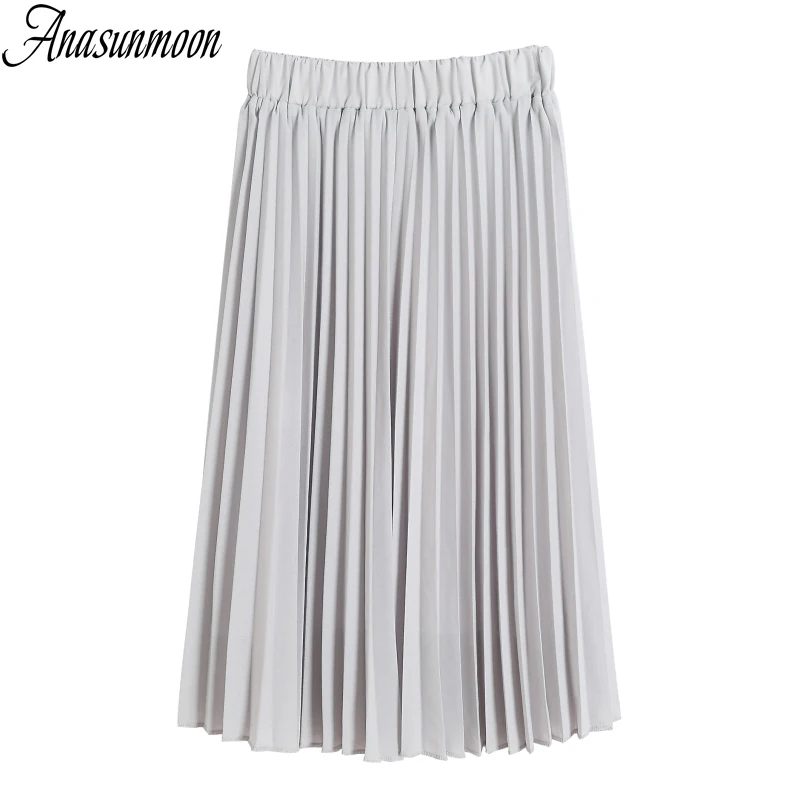2018 Crinkle Chiffon Women Girl Skirts Spring Elastic Waist Fold Slim Skirt Pleated Department Summer Casual Skirt Jupe Femme
2018 Crinkle Chiffon Women Girl Skirts Spring Elastic Waist Fold Slim Skirt Pleated Department Summer Casual Skirt Jupe Femme