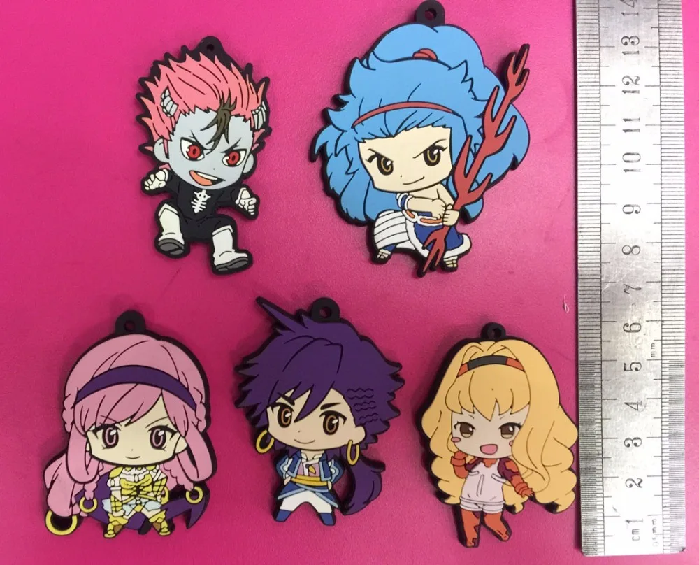 2018 New arrival MAGI 5pcs/lot Original Japanese anime figure rubber smell mobile phone charms/key chain/strap
2018 New arrival MAGI 5pcs/lot Original Japanese anime figure rubber smell mobile phone charms/key chain/strap