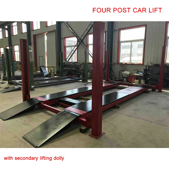 High Quality Four Post Lift With Alignment Jack 3500kg With Secondly Lifting Jack
High Quality Four Post Lift With Alignment Jack 3500kg With Secondly Lifting Jack