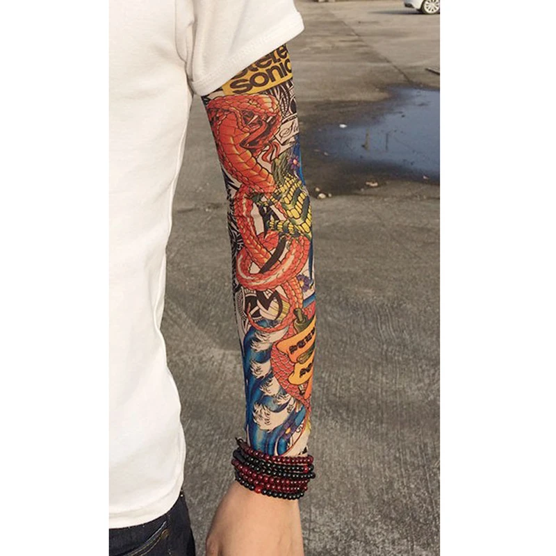 1Pcs Trendy Men Women New high Elastic Fake Temporary Tattoo Sleeve Designs Summer sunscreen Body Arm Warmers
1Pcs Trendy Men Women New high Elastic Fake Temporary Tattoo Sleeve Designs Summer sunscreen Body Arm Warmers