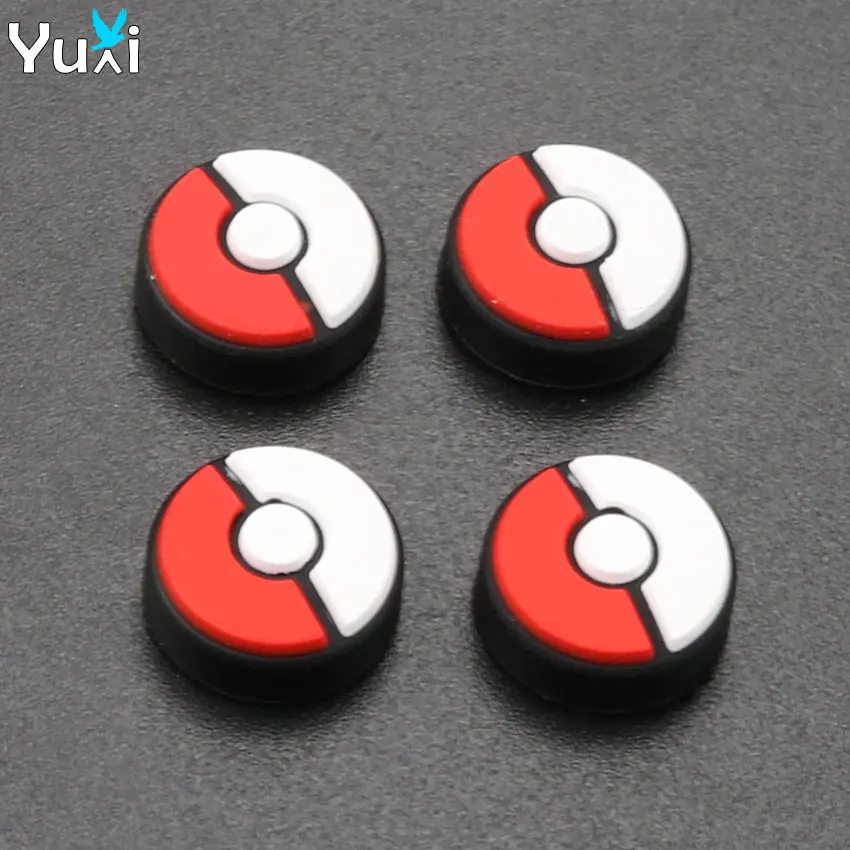 YuXi 4pcs Silicone Stick Grips Joystick Cover Case for Nintend Switch Poke Ball Plus Controller stick Cap
YuXi 4pcs Silicone Stick Grips Joystick Cover Case for Nintend Switch Poke Ball Plus Controller stick Cap