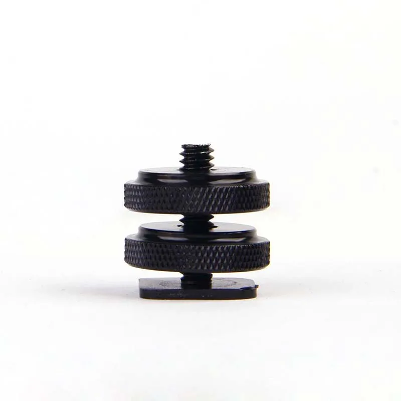 JETTING 1Pcs High Quality 1/4"-20 Tripod Screw to Flash Hot Shoe Adapter Promotion
JETTING 1Pcs High Quality 1/4"-20 Tripod Screw to Flash Hot Shoe Adapter Promotion