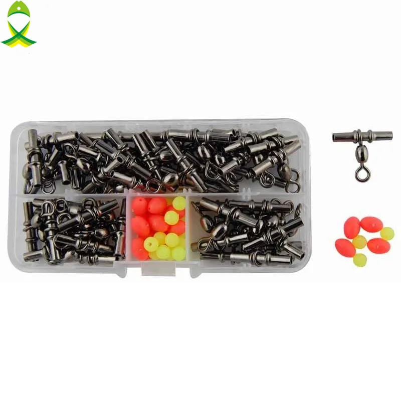 JSM 50pcs Cross Line Crane Fishing Swivel Size 1/0 Sea Fishing Cross-line Crane Swivels Connector Box With Free Fishing Beads
JSM 50pcs Cross Line Crane Fishing Swivel Size 1/0 Sea Fishing Cross-line Crane Swivels Connector Box With Free Fishing Beads