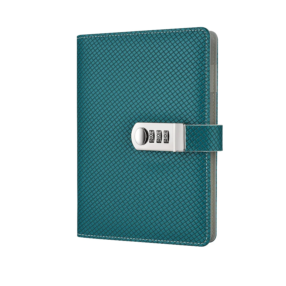 A5 Diary Journal Sketchbook Daily Planner Agenda Notepad with Combination Lock Pen Holder and Card Slots, 150x215mm TPN125
A5 Diary Journal Sketchbook Daily Planner Agenda Notepad with Combination Lock Pen Holder and Card Slots, 150x215mm TPN125