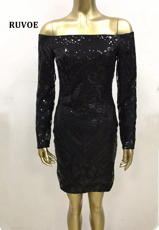 New Black White Gold Sequined Off Shoulder Mini Dress Full Sleeved Slash Neck Bodycon Party Dresses Full Lining Club Dress F-67
New Black White Gold Sequined Off Shoulder Mini Dress Full Sleeved Slash Neck Bodycon Party Dresses Full Lining Club Dress F-67