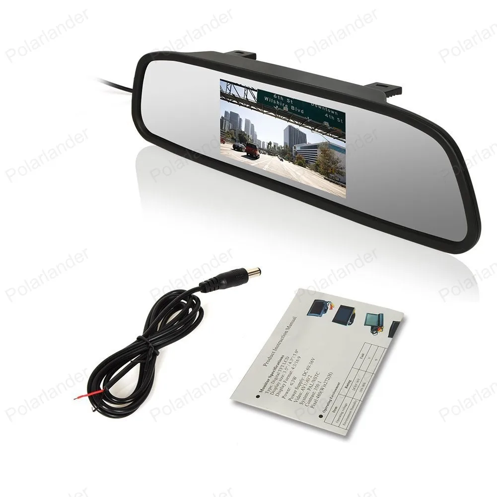 Car kit with 4 LED reverse parking camera night vision+ 4.3 inch tft lcd Rearview Mirror Monitor kit for Car parking reversing
Car kit with 4 LED reverse parking camera night vision+ 4.3 inch tft lcd Rearview Mirror Monitor kit for Car parking reversing
