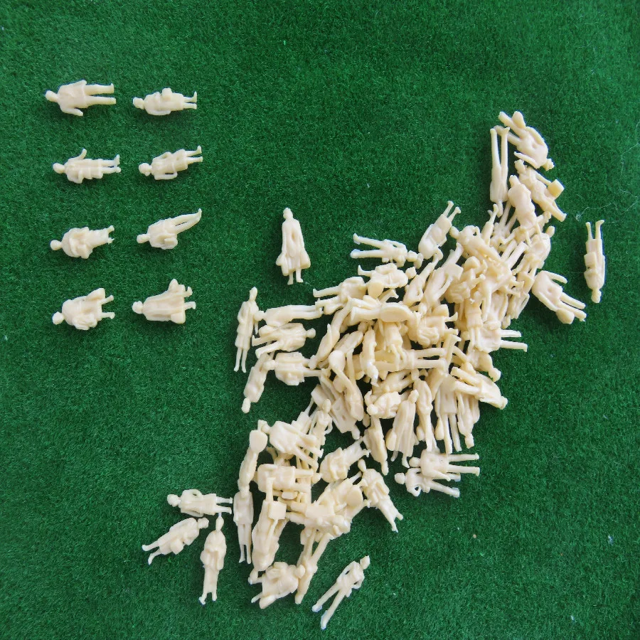 100pcs architecture 1:100 scale 1.8cm ABS plastic skin color figures model making train layout people
100pcs architecture 1:100 scale 1.8cm ABS plastic skin color figures model making train layout people