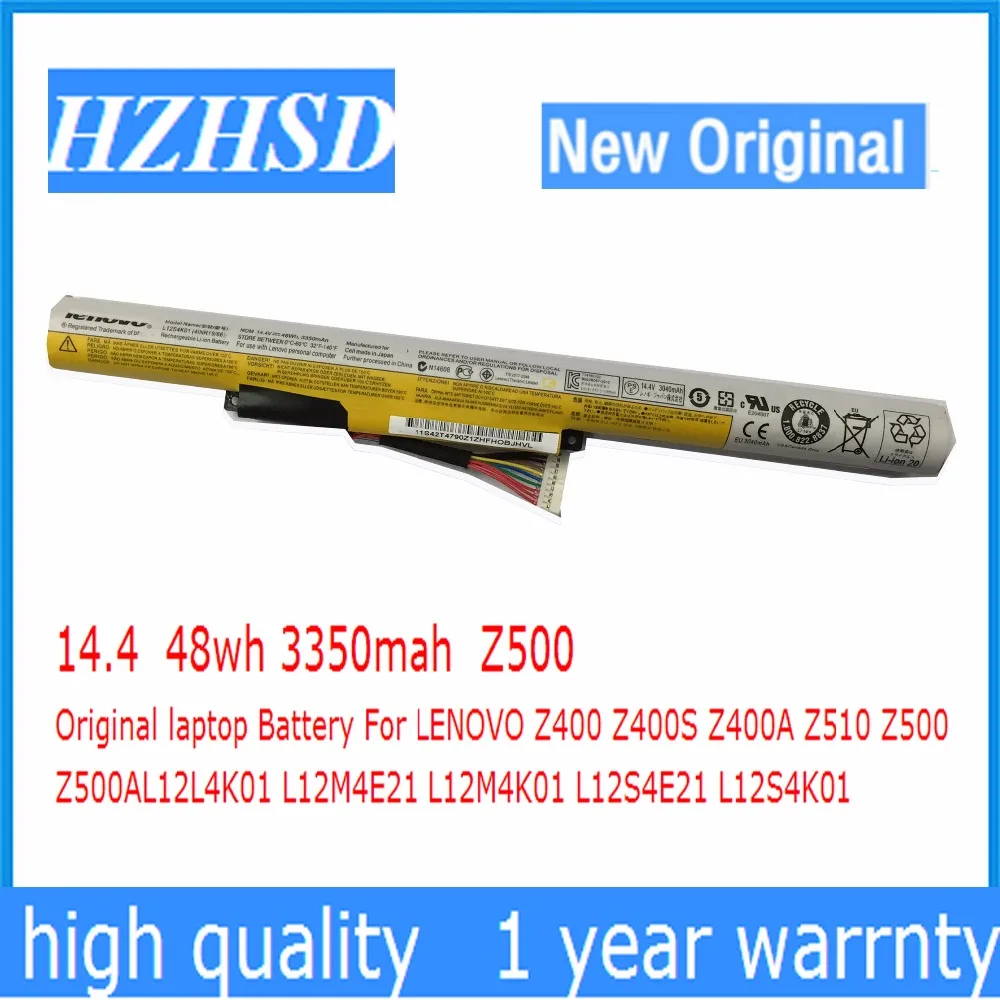 14.4v 48wh 3350mah Z500 Original laptop Battery For LENOVO Z400 Z400S Z400A Z510 Z500 Z500AL12L4K01 L12M4E21 L12M4K01 L12S4E21
14.4v 48wh 3350mah Z500 Original laptop Battery For LENOVO Z400 Z400S Z400A Z510 Z500 Z500AL12L4K01 L12M4E21 L12M4K01 L12S4E21